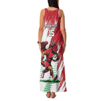Wales Rugby Custom Family Matching Tank Maxi Dress and Hawaiian Shirt Welsh Dragon Mascot - Wonder Print Shop
