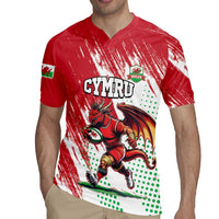 Wales Rugby Custom Rugby Jersey Welsh Dragon Mascot - Wonder Print Shop