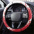 Wales Rugby Steering Wheel Cover Welsh Dragon Mascot - Wonder Print Shop