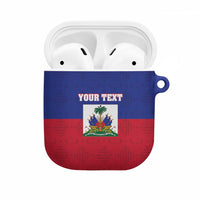 Custom Haiti Football AirPods Case Les Grenadiers 2026 Back to the World Cup - Wonder Print Shop