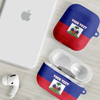 Custom Haiti Football AirPods Case Les Grenadiers 2026 Back to the World Cup - Wonder Print Shop