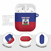 Custom Haiti Football AirPods Case Les Grenadiers 2026 Back to the World Cup - Wonder Print Shop