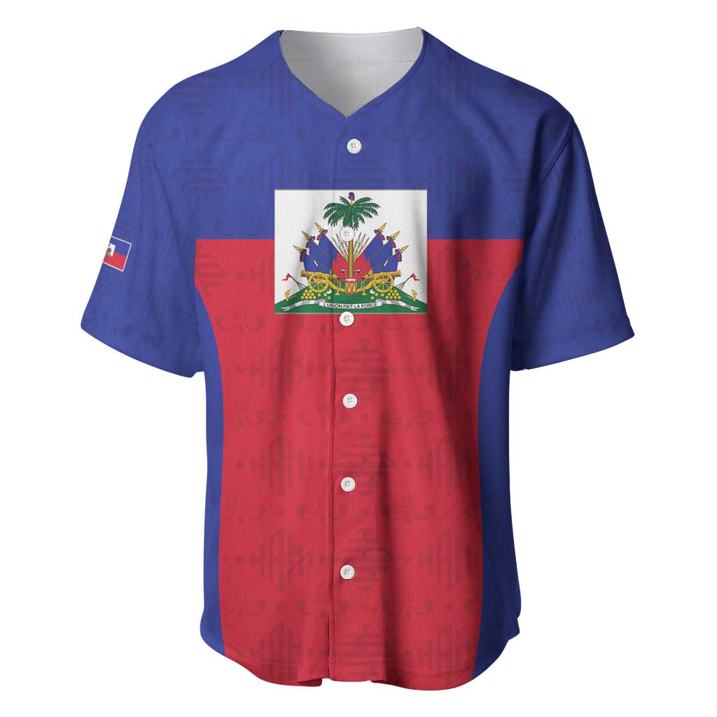 Custom Haiti Football Baseball Jersey Les Grenadiers 2026 Back to the World Cup - Wonder Print Shop