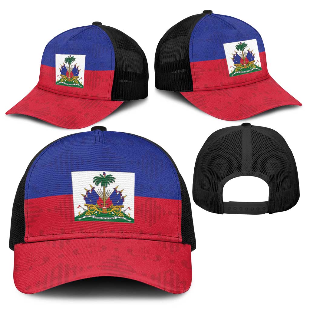 Haiti Football Baseball Net Cap Les Grenadiers 2026 - Back to the World Cup - Wonder Print Shop