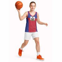 Custom Haiti Football Basketball Jersey Les Grenadiers 2026 Back to the World Cup - Wonder Print Shop