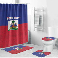 Custom Haiti Football Bathroom Set Les Grenadiers 2026 Back to the World Cup - Wonder Print Shop