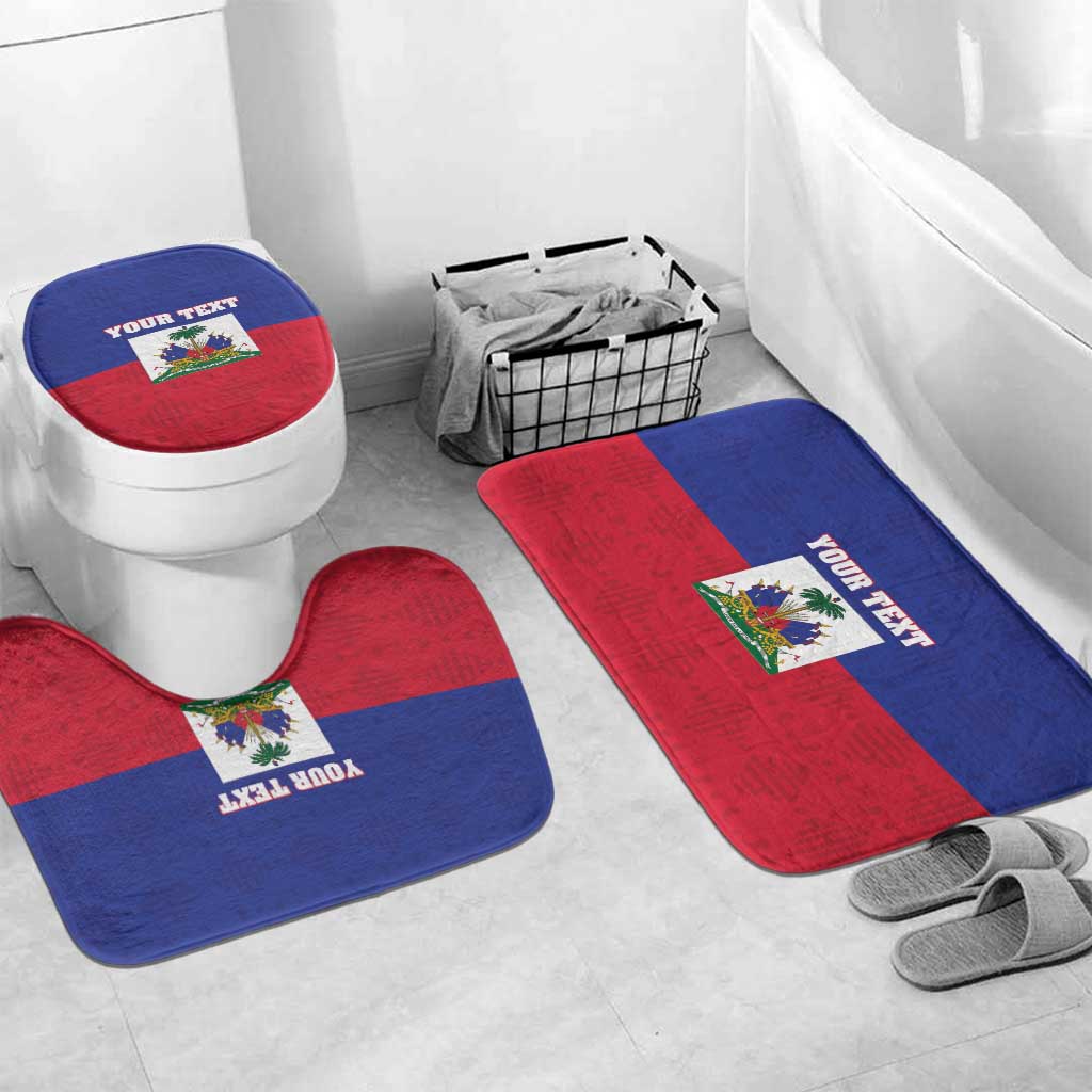 Custom Haiti Football Bathroom Set Les Grenadiers 2026 Back to the World Cup - Wonder Print Shop
