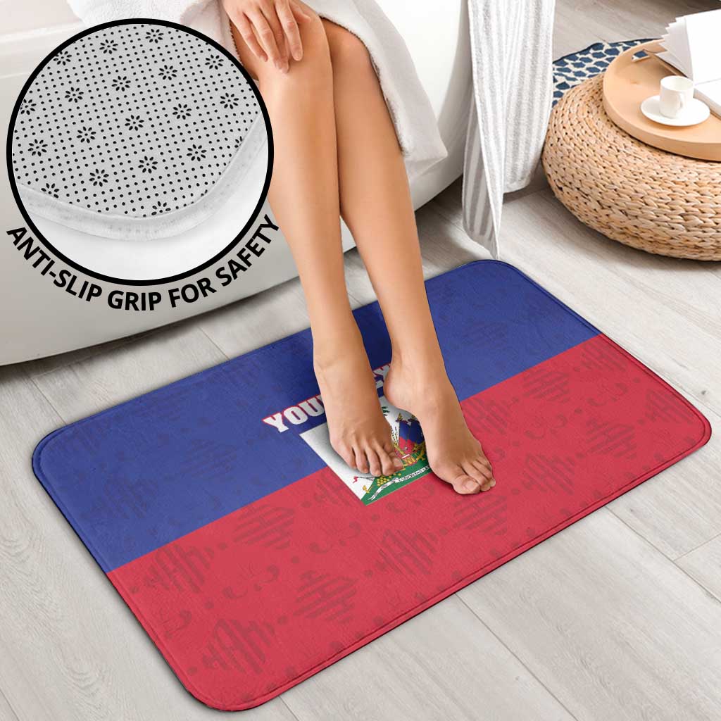 Custom Haiti Football Bathroom Set Les Grenadiers 2026 Back to the World Cup - Wonder Print Shop