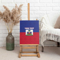 Custom Haiti Football Canvas Wall Art Les Grenadiers 2026 Back to the World Cup - Wonder Print Shop