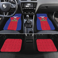 Custom Haiti Football Car Mats Les Grenadiers 2026 Back to the World Cup - Wonder Print Shop