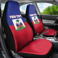 Custom Haiti Football Car Seat Cover Les Grenadiers 2026 Back to the World Cup - Wonder Print Shop