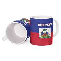 Custom Haiti Football Ceramic Mug Les Grenadiers 2026 Back to the World Cup - Wonder Print Shop