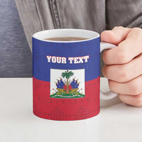 Custom Haiti Football Ceramic Mug Les Grenadiers 2026 Back to the World Cup - Wonder Print Shop