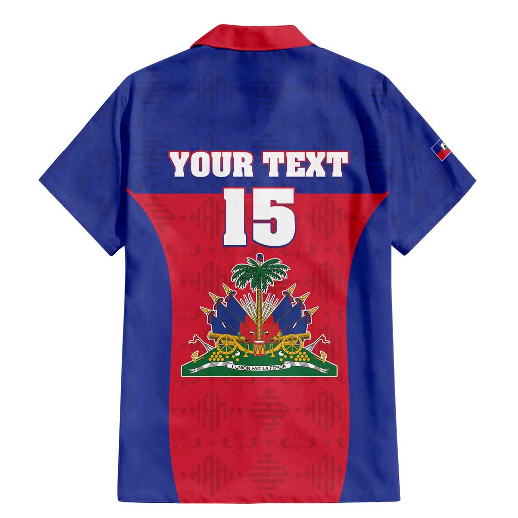 Custom Haiti Football Family Matching Mermaid Dress and Hawaiian Shirt Les Grenadiers 2026 Back to the World Cup - Wonder Print Shop