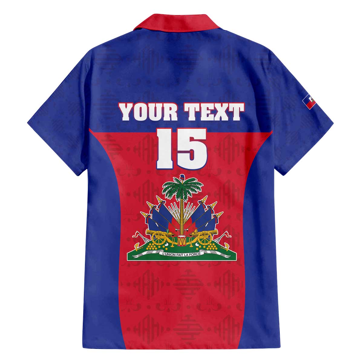 Custom Haiti Football Family Matching Off The Shoulder Long Sleeve Dress and Hawaiian Shirt Les Grenadiers 2026 Back to the World Cup - Wonder Print Shop