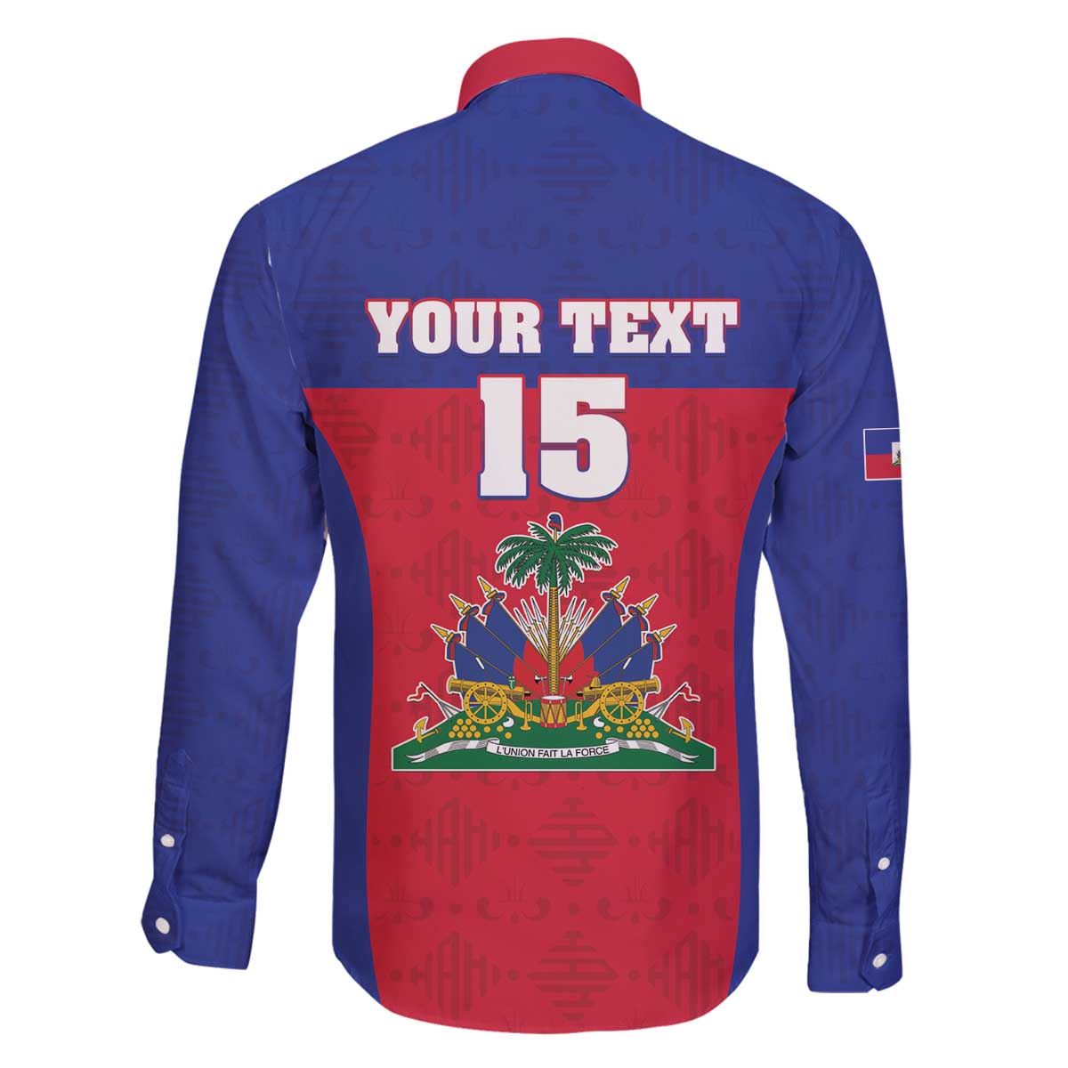 Custom Haiti Football Family Matching Off The Shoulder Long Sleeve Dress and Hawaiian Shirt Les Grenadiers 2026 Back to the World Cup - Wonder Print Shop