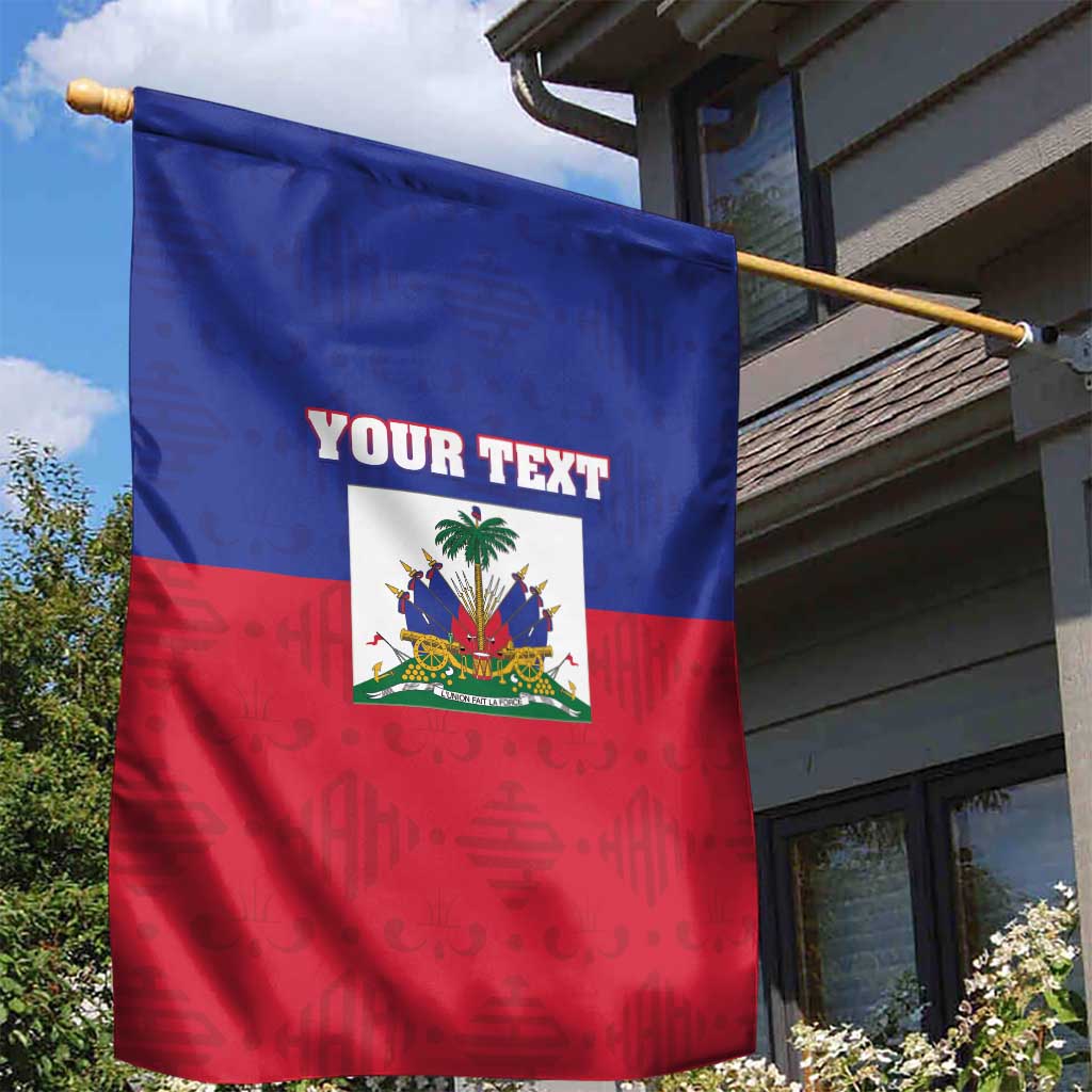 Custom Haiti Football Garden Flag Les Grenadiers 2026 Back to the World Cup - Wonder Print Shop