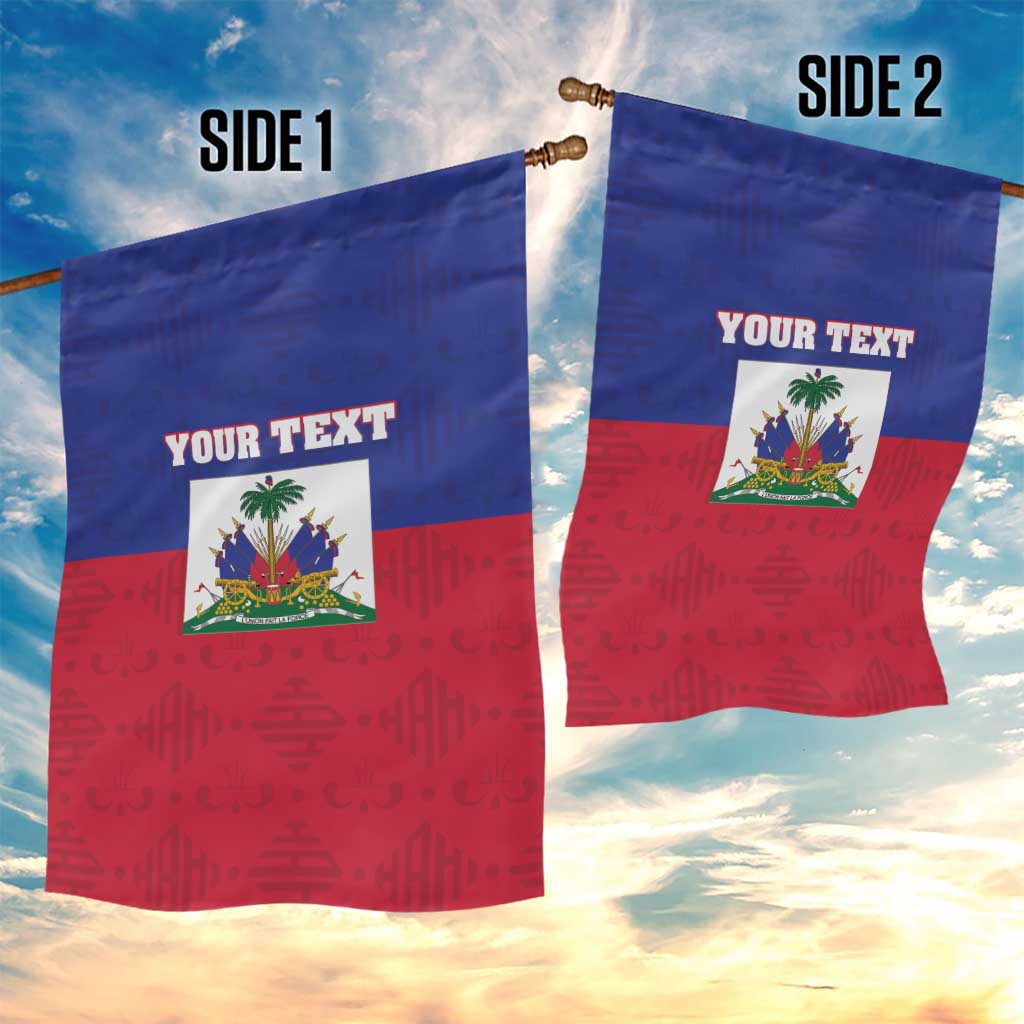 Custom Haiti Football Garden Flag Les Grenadiers 2026 Back to the World Cup - Wonder Print Shop