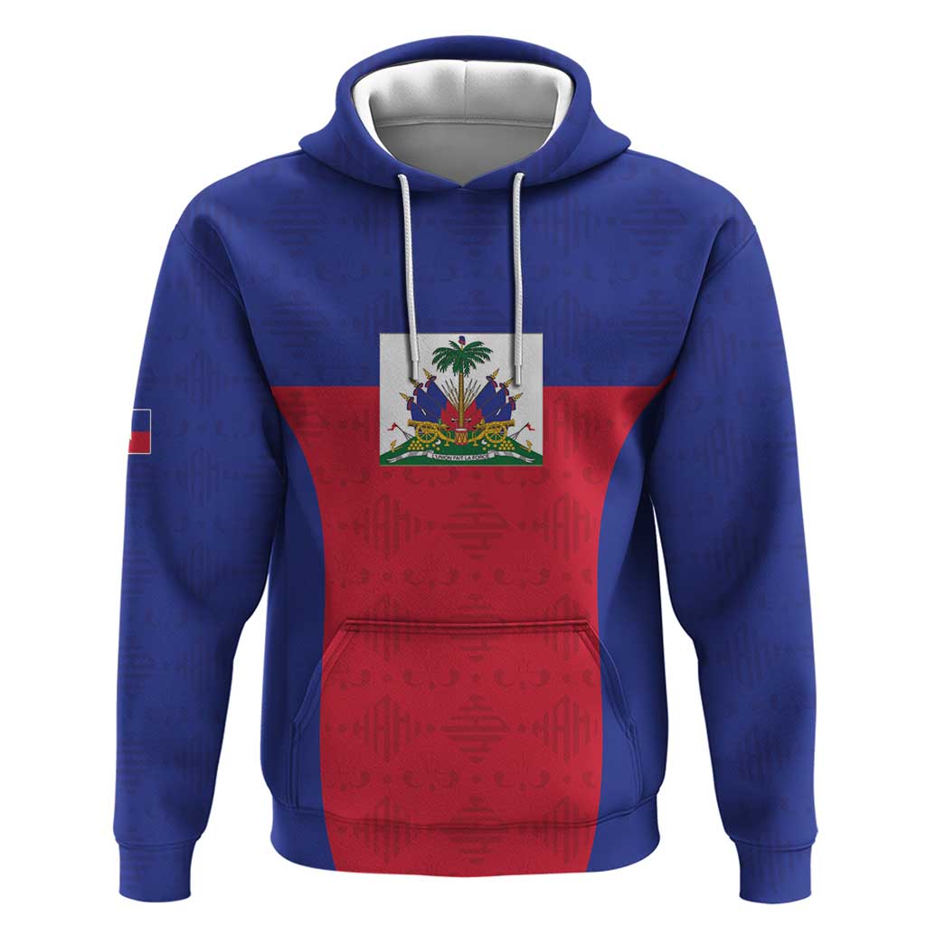 Custom Haiti Football Hoodie Les Grenadiers 2026 Back to the World Cup - Wonder Print Shop