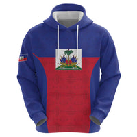 Custom Haiti Football Hoodie Les Grenadiers 2026 Back to the World Cup - Wonder Print Shop