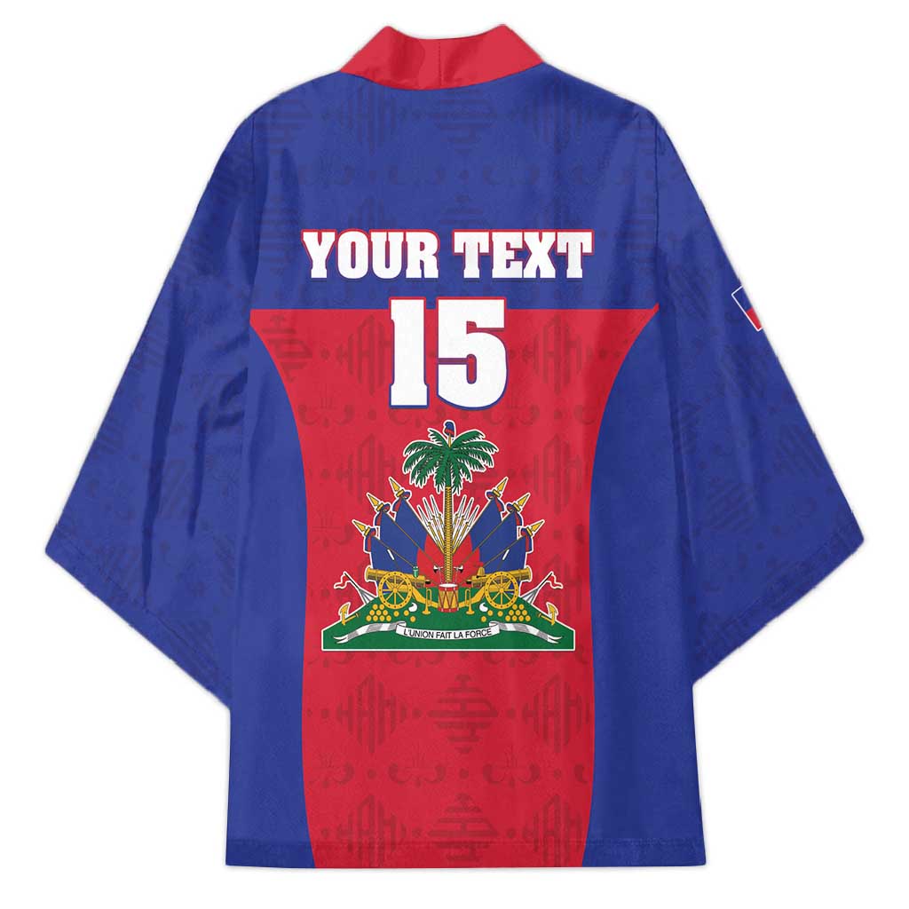 Custom Haiti Football Kimono Les Grenadiers 2026 Back to the World Cup - Wonder Print Shop
