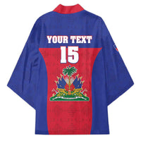 Custom Haiti Football Kimono Les Grenadiers 2026 Back to the World Cup - Wonder Print Shop