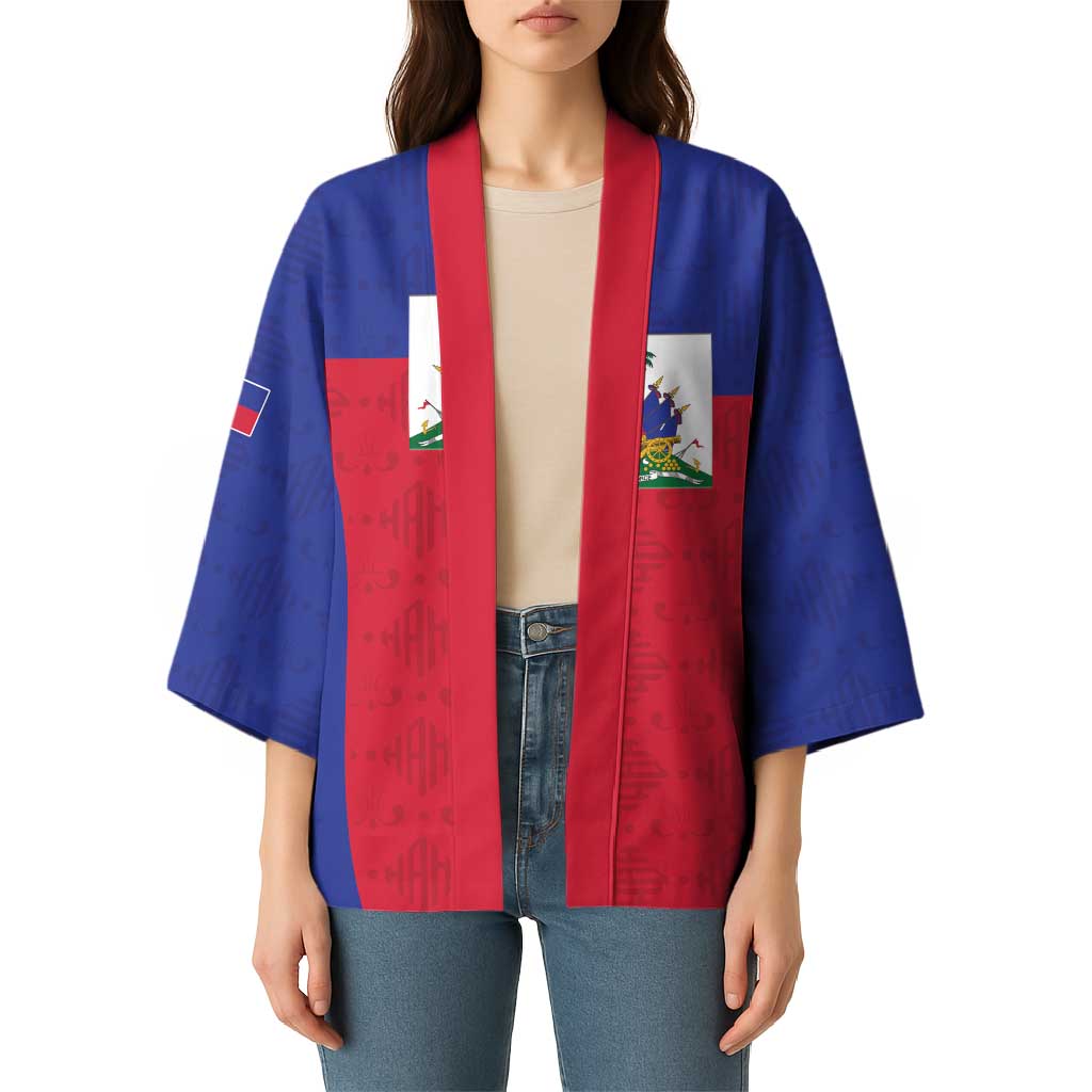 Custom Haiti Football Kimono Les Grenadiers 2026 Back to the World Cup - Wonder Print Shop