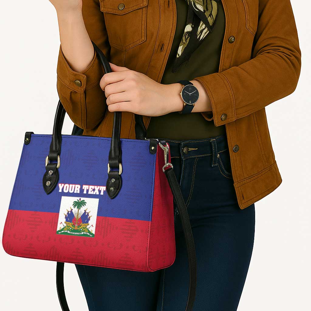 Custom Haiti Football Leather Bag Les Grenadiers 2026 Back to the World Cup - Wonder Print Shop