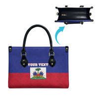 Custom Haiti Football Leather Bag Les Grenadiers 2026 Back to the World Cup - Wonder Print Shop