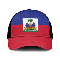 Haiti Football Mesh Trucker Cap Les Grenadiers 2026 - Back to the World Cup - Wonder Print Shop