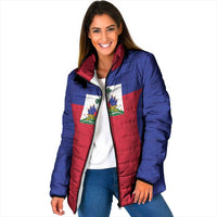 Custom Haiti Football Padded Jacket Les Grenadiers 2026 Back to the World Cup - Wonder Print Shop