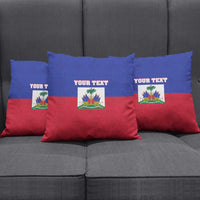 Custom Haiti Football Pillow Cover Les Grenadiers 2026 Back to the World Cup - Wonder Print Shop