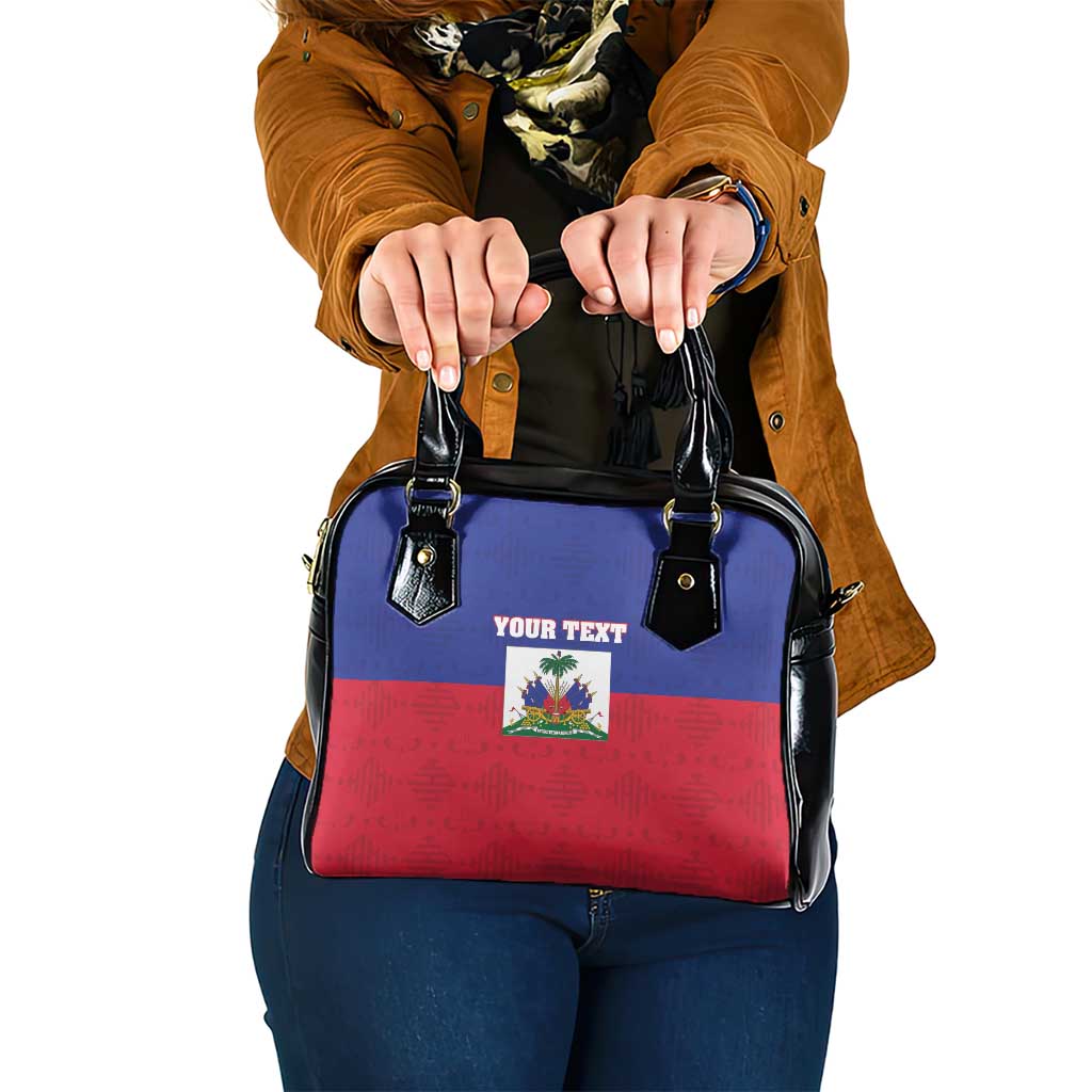 Custom Haiti Football Shoulder Handbag Les Grenadiers 2026 Back to the World Cup - Wonder Print Shop