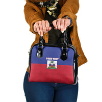 Custom Haiti Football Shoulder Handbag Les Grenadiers 2026 Back to the World Cup - Wonder Print Shop