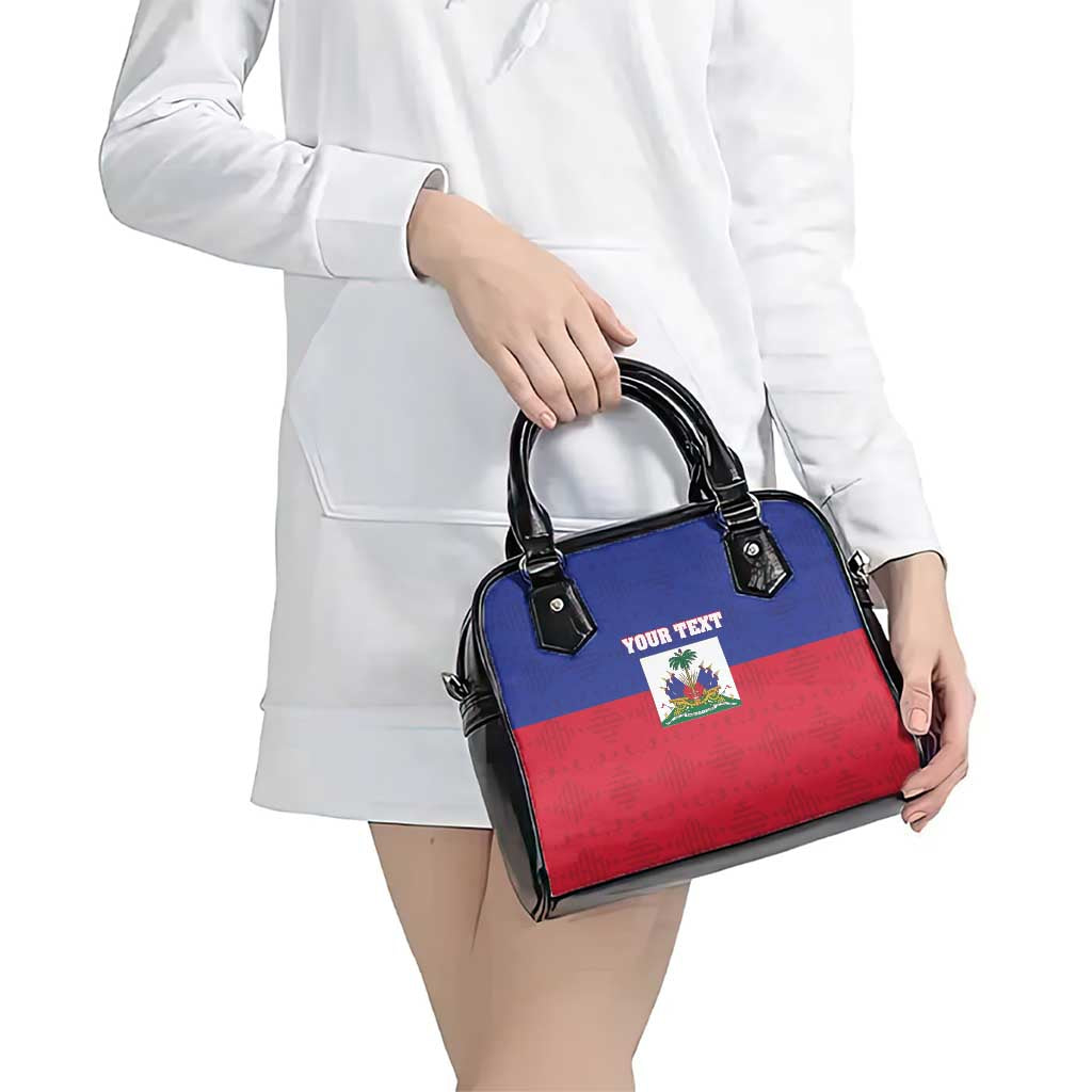 Custom Haiti Football Shoulder Handbag Les Grenadiers 2026 Back to the World Cup - Wonder Print Shop