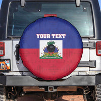 Custom Haiti Football Spare Tire Cover Les Grenadiers 2026 Back to the World Cup - Wonder Print Shop