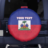 Custom Haiti Football Spare Tire Cover Les Grenadiers 2026 Back to the World Cup - Wonder Print Shop