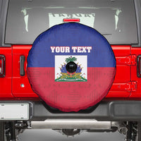 Custom Haiti Football Spare Tire Cover Les Grenadiers 2026 Back to the World Cup - Wonder Print Shop