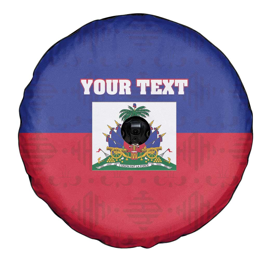 Custom Haiti Football Spare Tire Cover Les Grenadiers 2026 Back to the World Cup - Wonder Print Shop