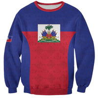 Custom Haiti Football Sweatshirt Les Grenadiers 2026 Back to the World Cup - Wonder Print Shop