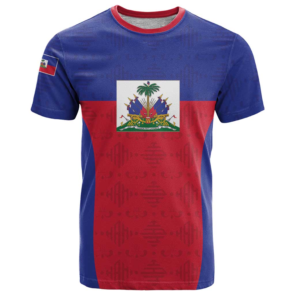 Custom Haiti Football T Shirt Les Grenadiers 2026 Back to the World Cup - Wonder Print Shop