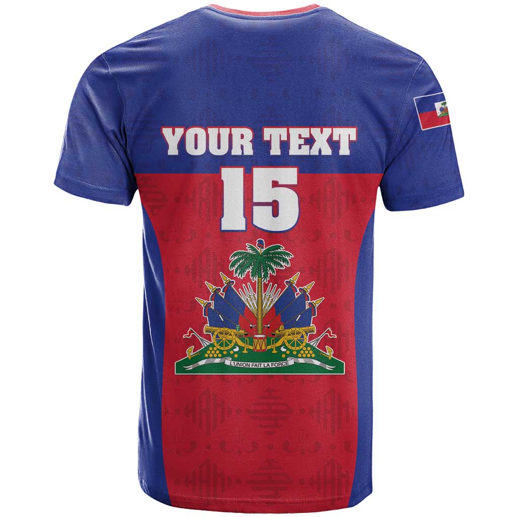Custom Haiti Football T Shirt Les Grenadiers 2026 Back to the World Cup - Wonder Print Shop
