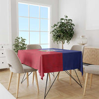 Custom Haiti Football Tablecloth Les Grenadiers 2026 Back to the World Cup - Wonder Print Shop