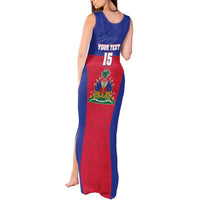 Custom Haiti Football Tank Maxi Dress Les Grenadiers 2026 Back to the World Cup - Wonder Print Shop