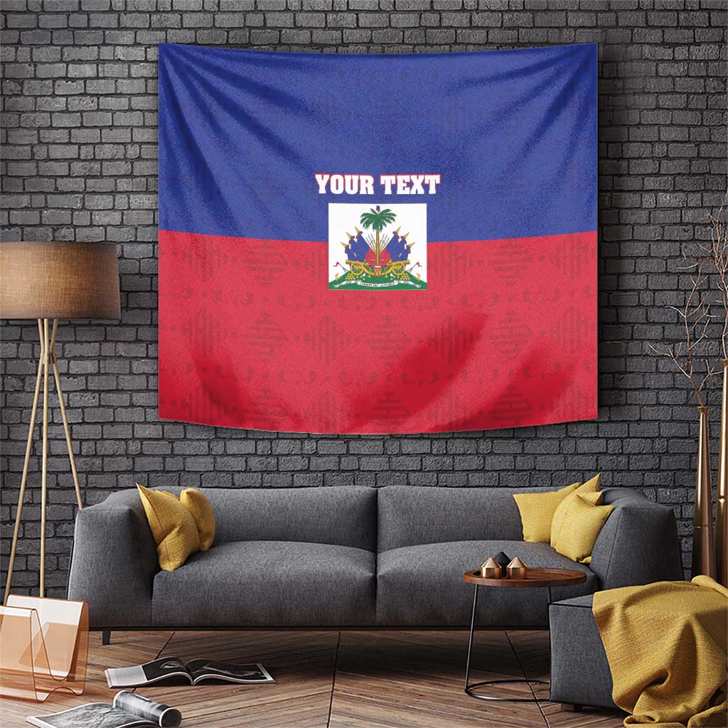 Custom Haiti Football Tapestry Les Grenadiers 2026 Back to the World Cup - Wonder Print Shop