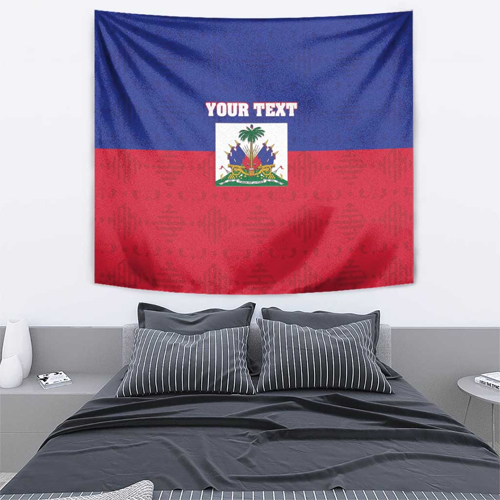 Custom Haiti Football Tapestry Les Grenadiers 2026 Back to the World Cup - Wonder Print Shop