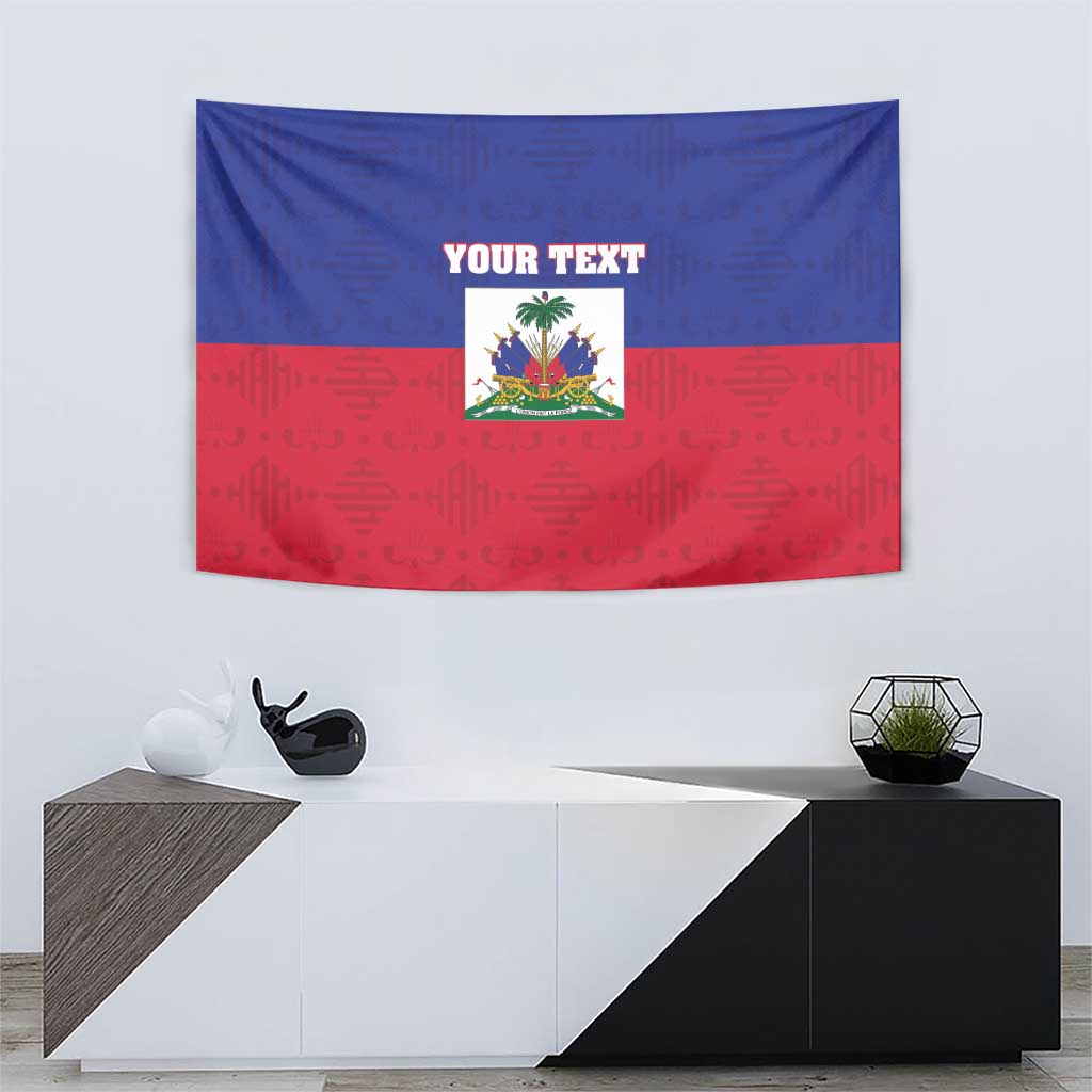 Custom Haiti Football Tapestry Les Grenadiers 2026 Back to the World Cup - Wonder Print Shop