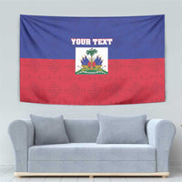 Custom Haiti Football Tapestry Les Grenadiers 2026 Back to the World Cup - Wonder Print Shop
