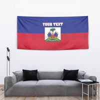 Custom Haiti Football Tapestry Les Grenadiers 2026 Back to the World Cup - Wonder Print Shop