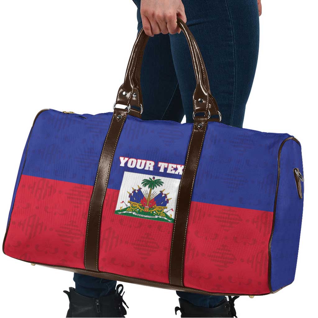 Custom Haiti Football Travel Bag Les Grenadiers 2026 Back to the World Cup - Wonder Print Shop